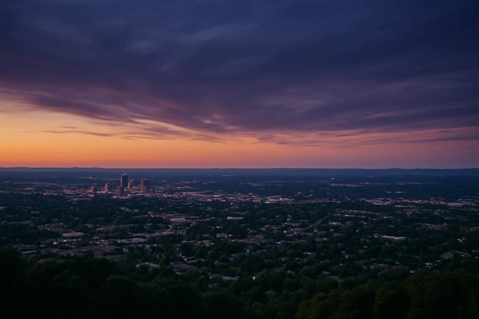 Murfreesboro, TN skyline