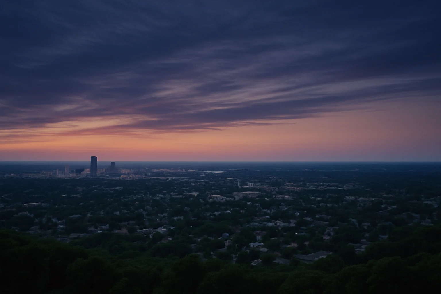 Muskegon, MI skyline