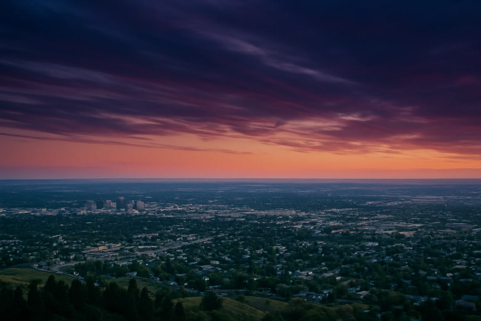 Nampa, ID skyline