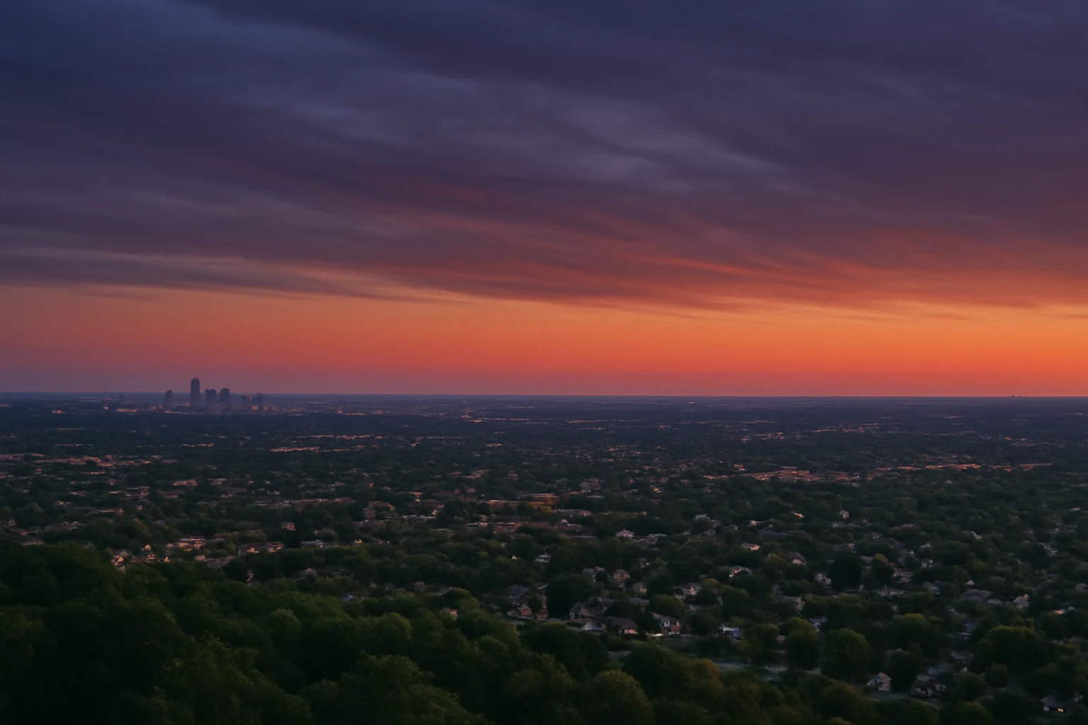 Naperville, IL skyline