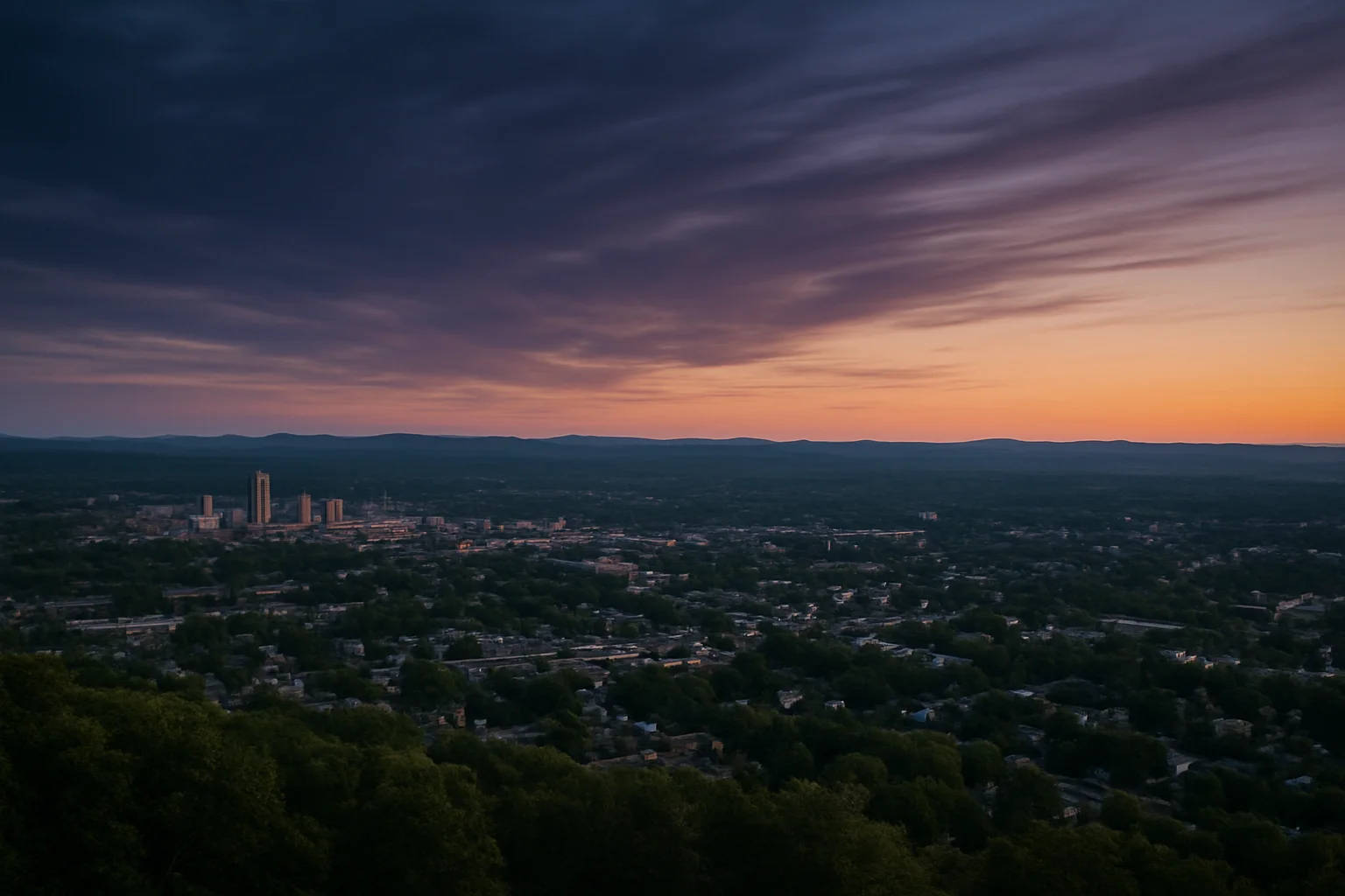 Nashua, NH skyline