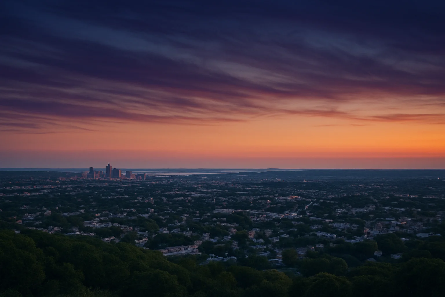 New Bedford, MA skyline