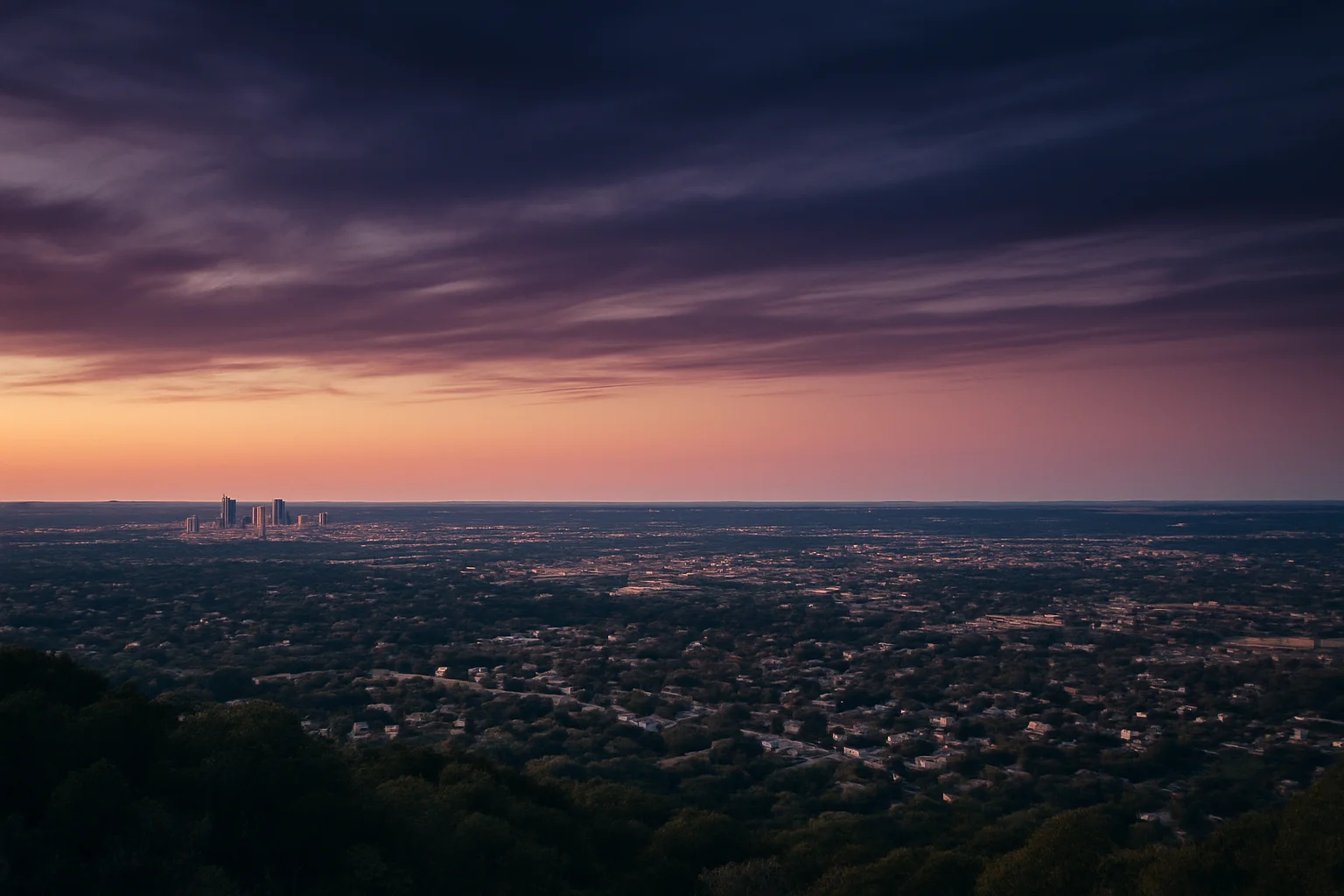 New Braunfels, TX skyline