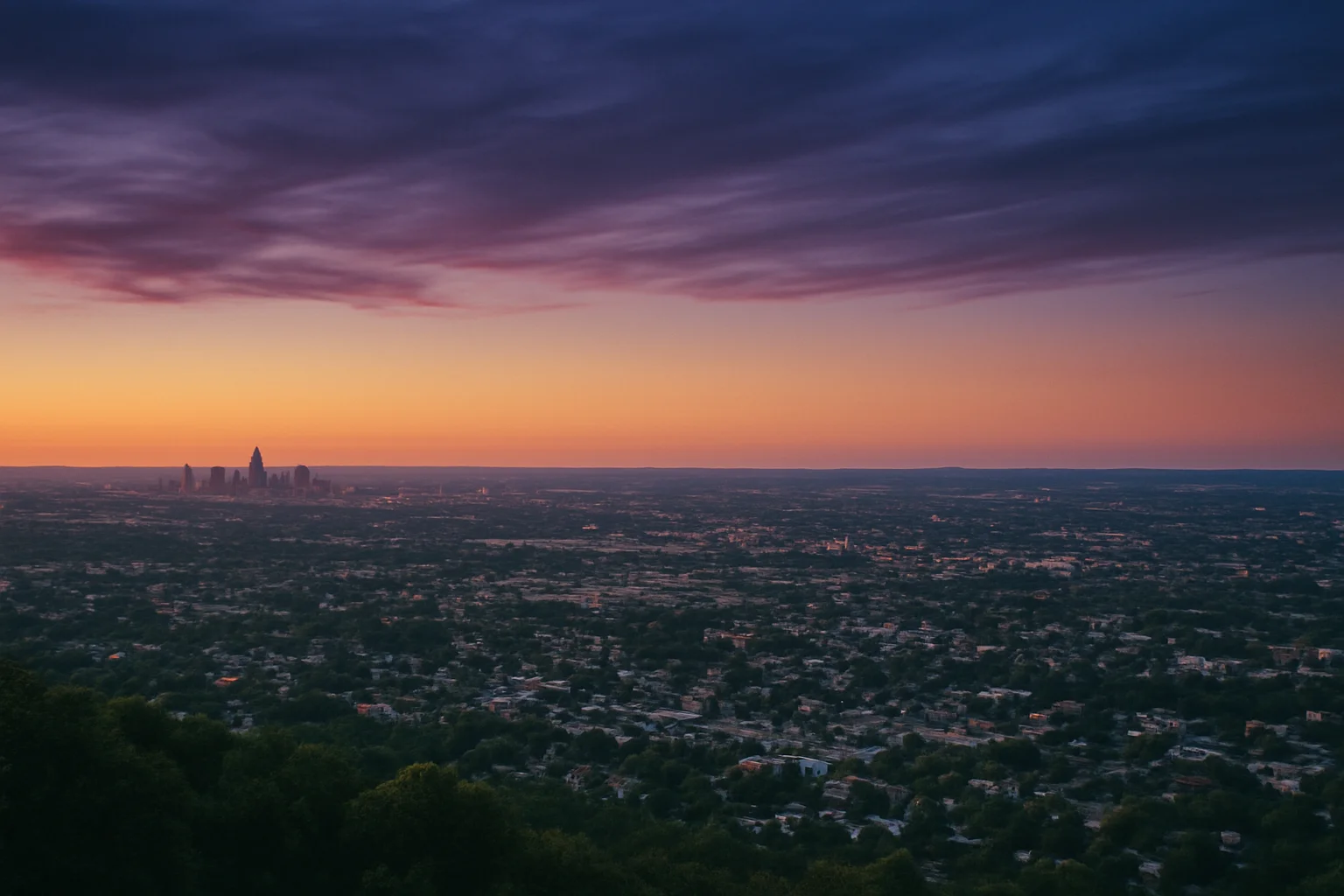 New Brunswick, NJ skyline