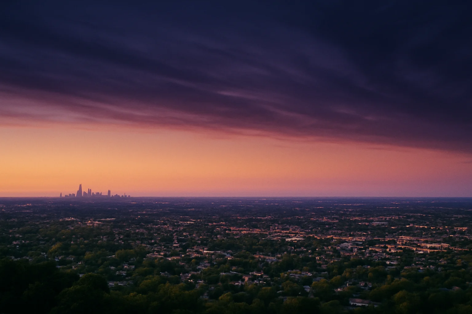 Oak Lawn, IL skyline