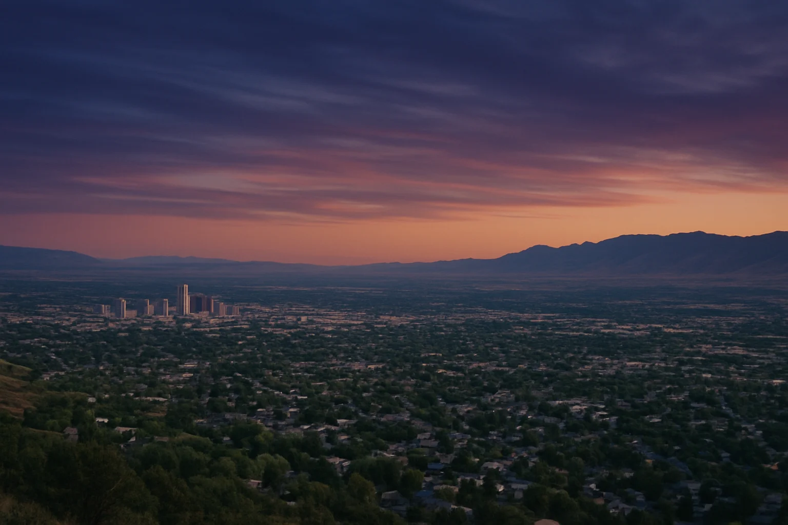 Ogden, UT skyline