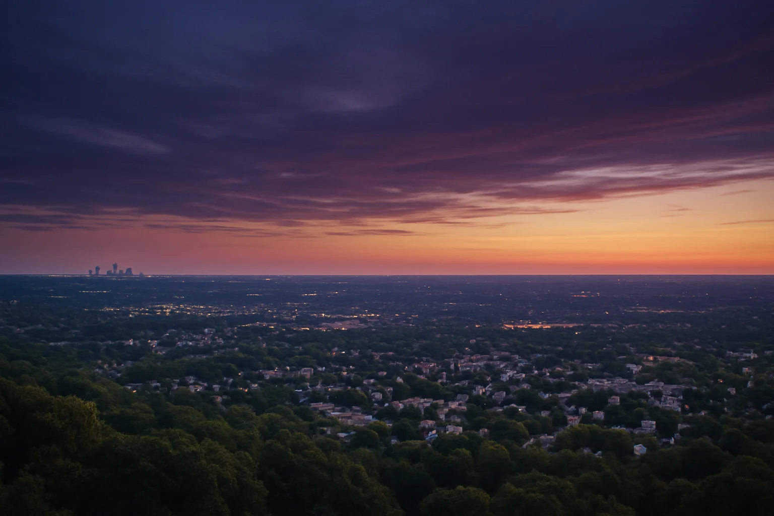 Palatine, IL skyline