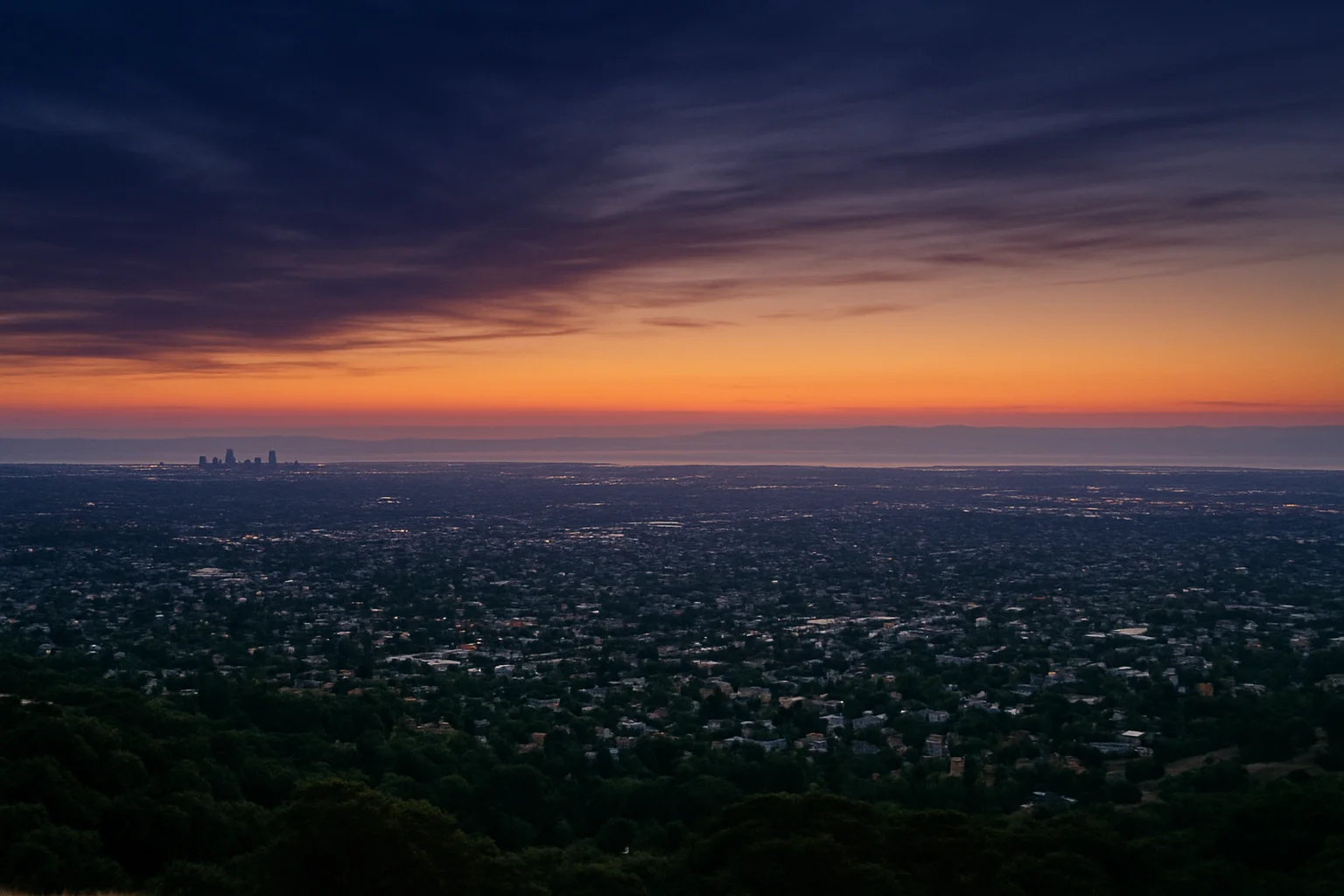 Palo Alto, CA skyline