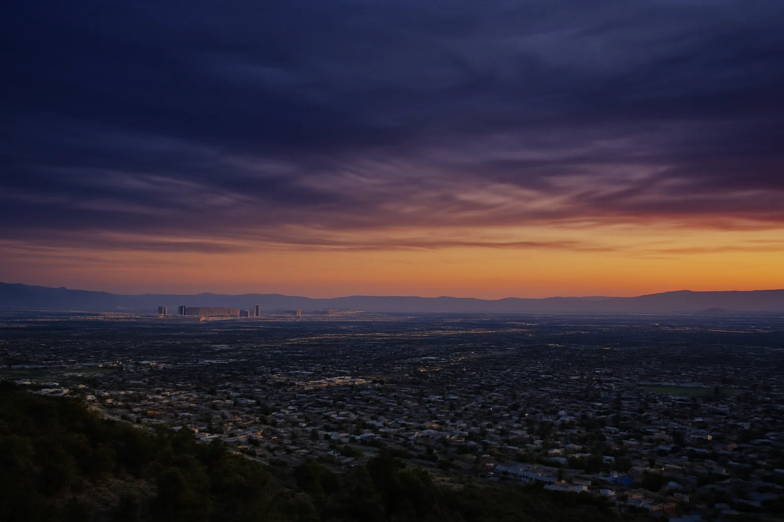 Paradise, NV skyline