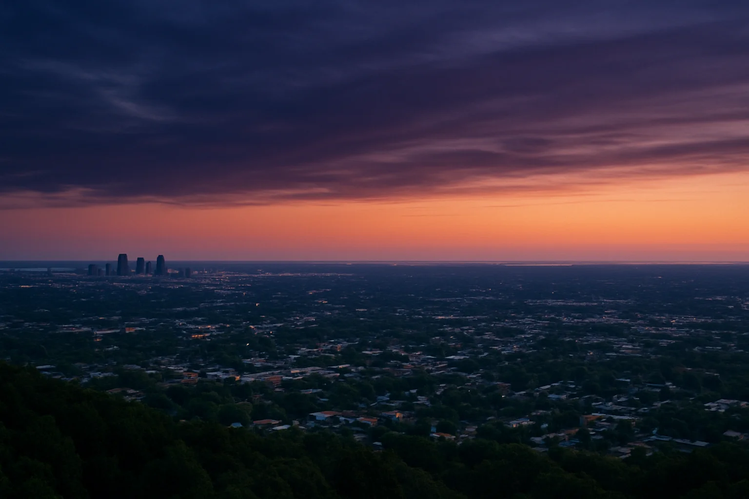 Pensacola, FL skyline