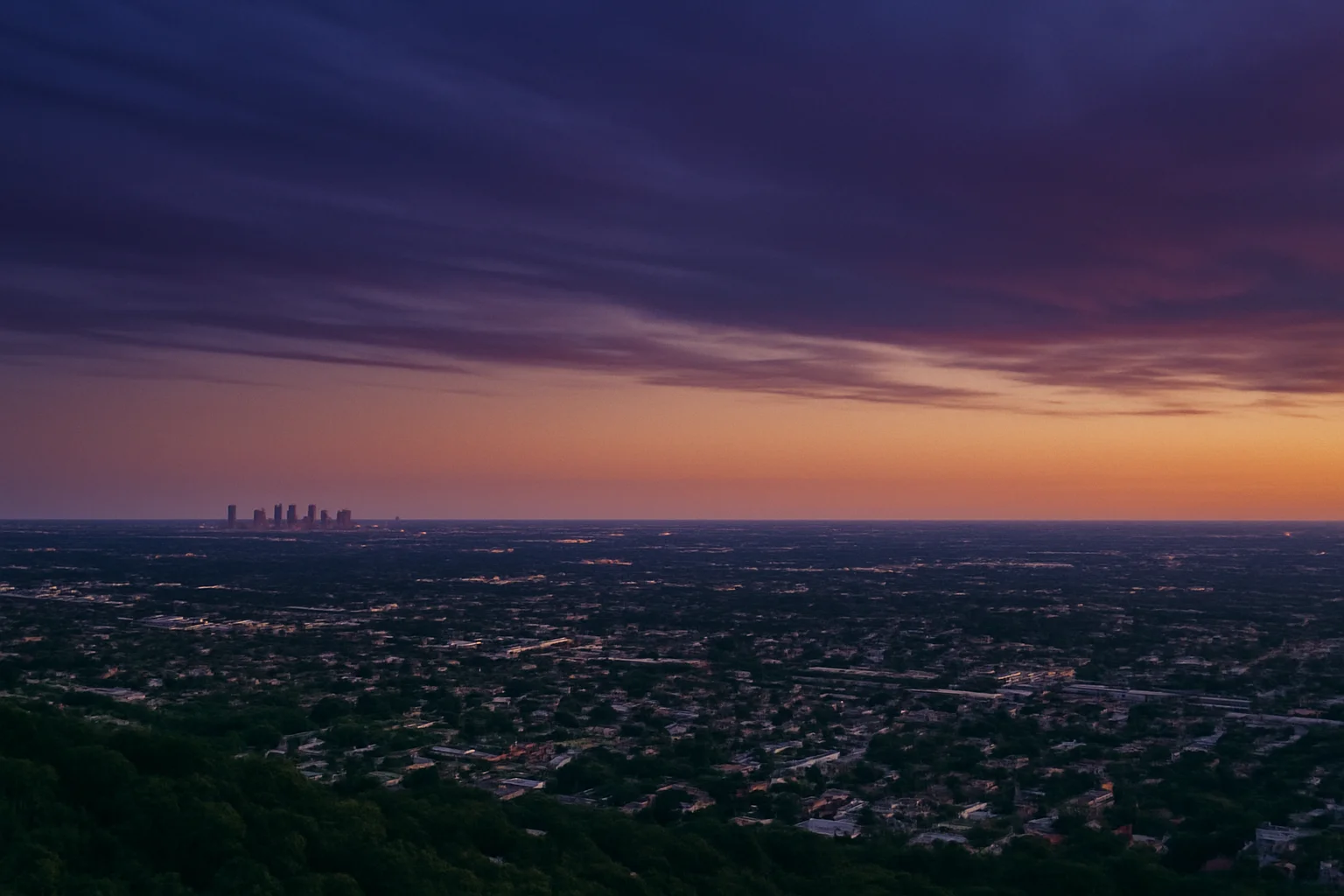 Plantation, FL skyline