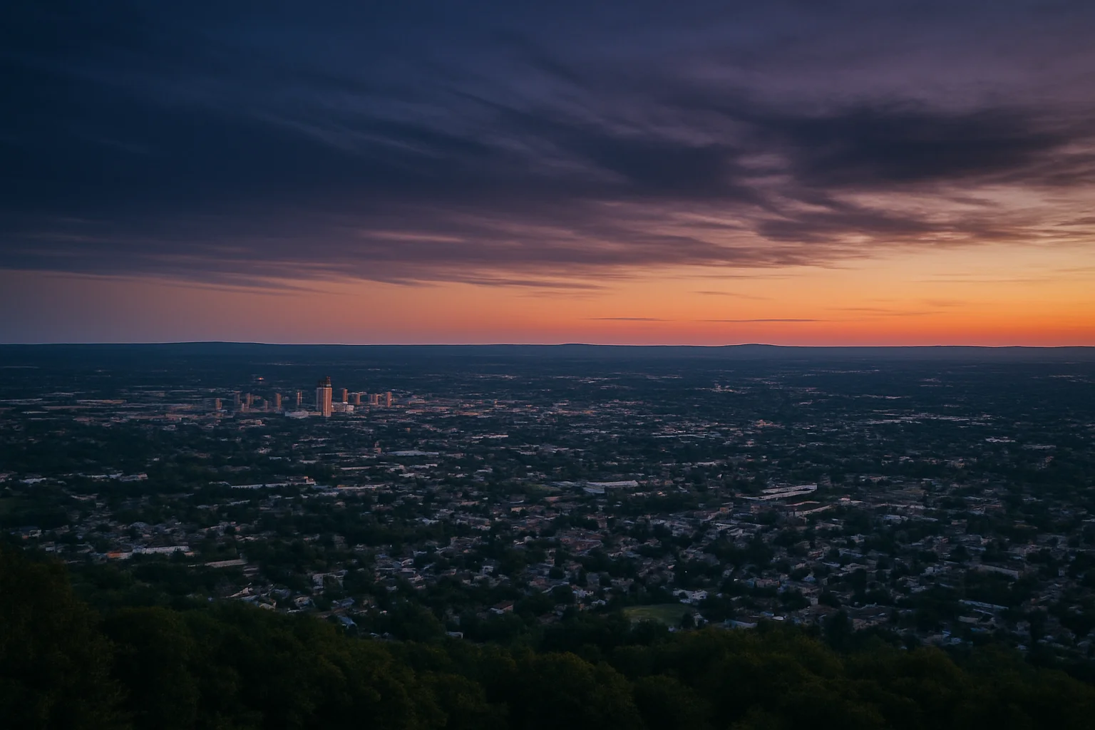 Pottstown, PA skyline