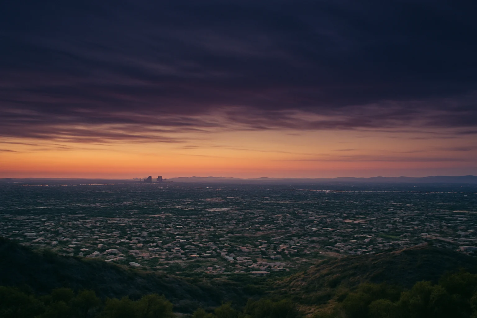 Queen Creek, AZ skyline