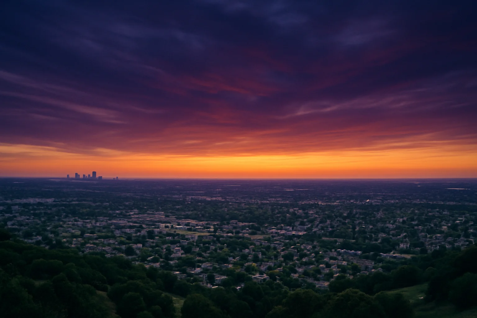 Rancho Cordova, CA skyline