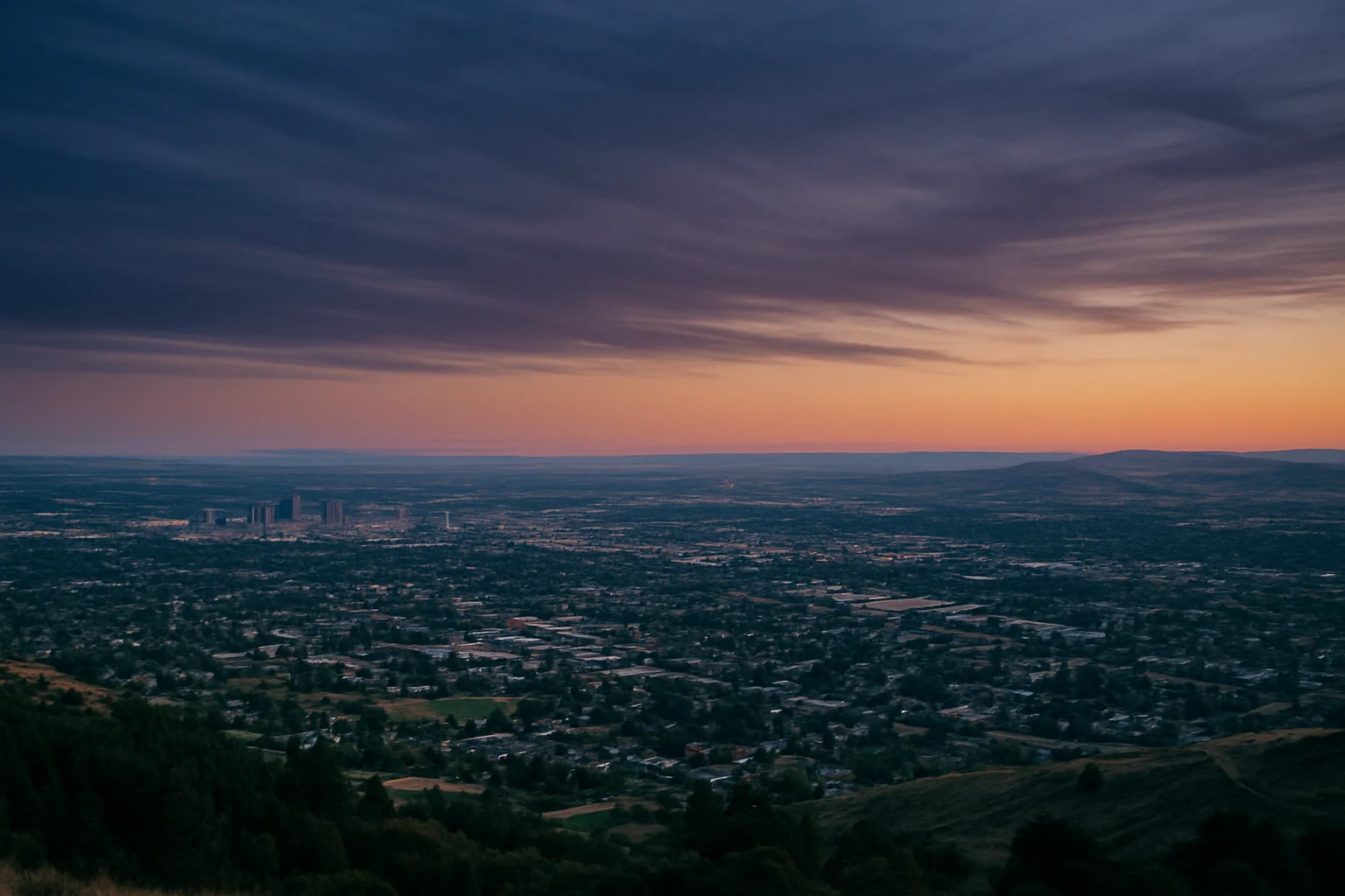 Richland, WA skyline