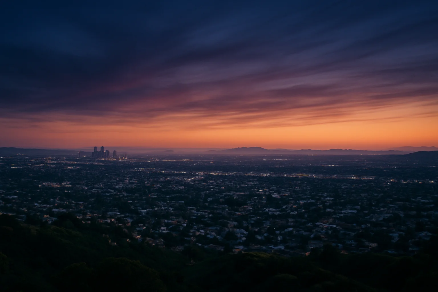 Riverside, CA skyline