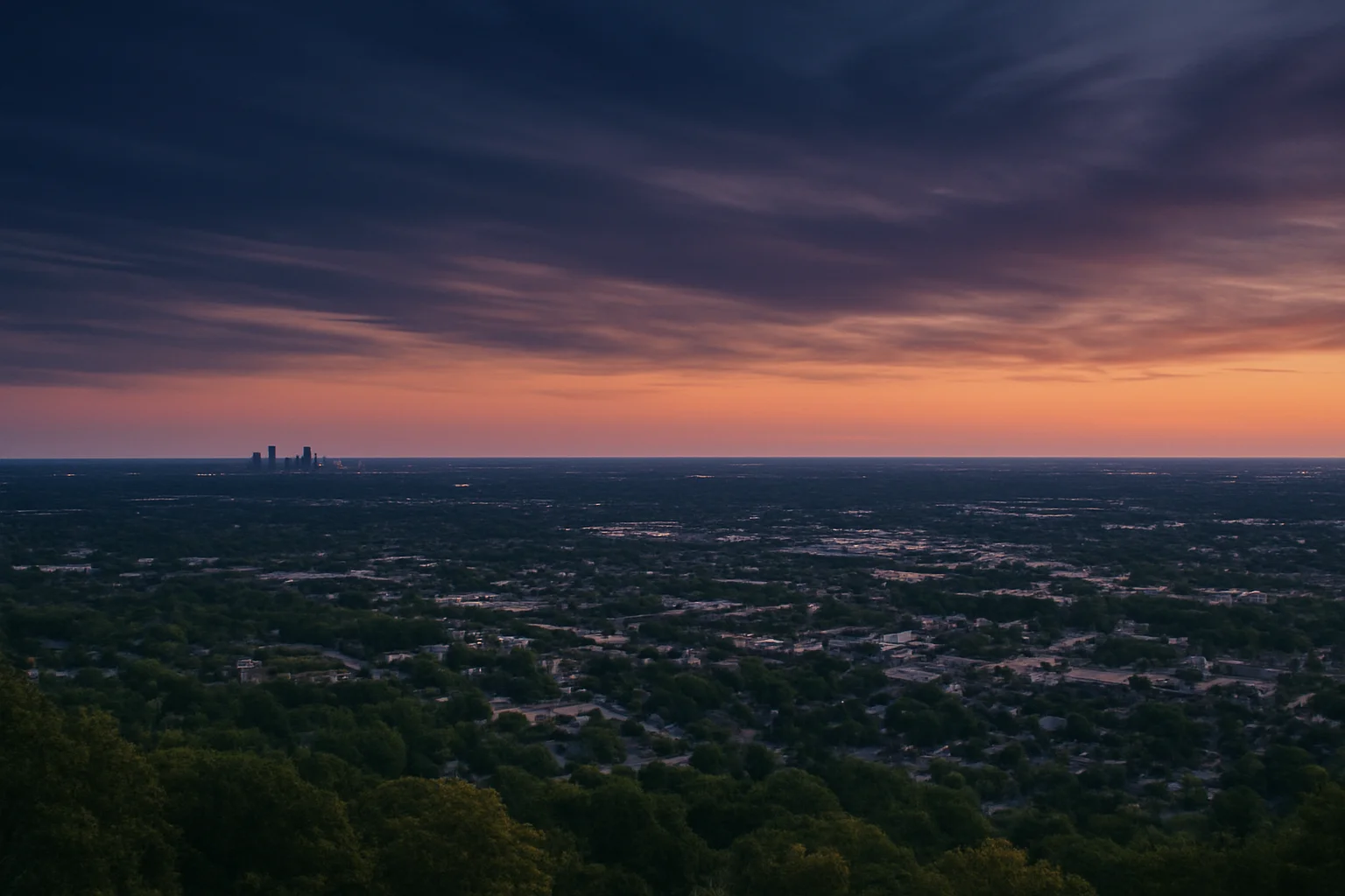 Rochester Hills, MI skyline
