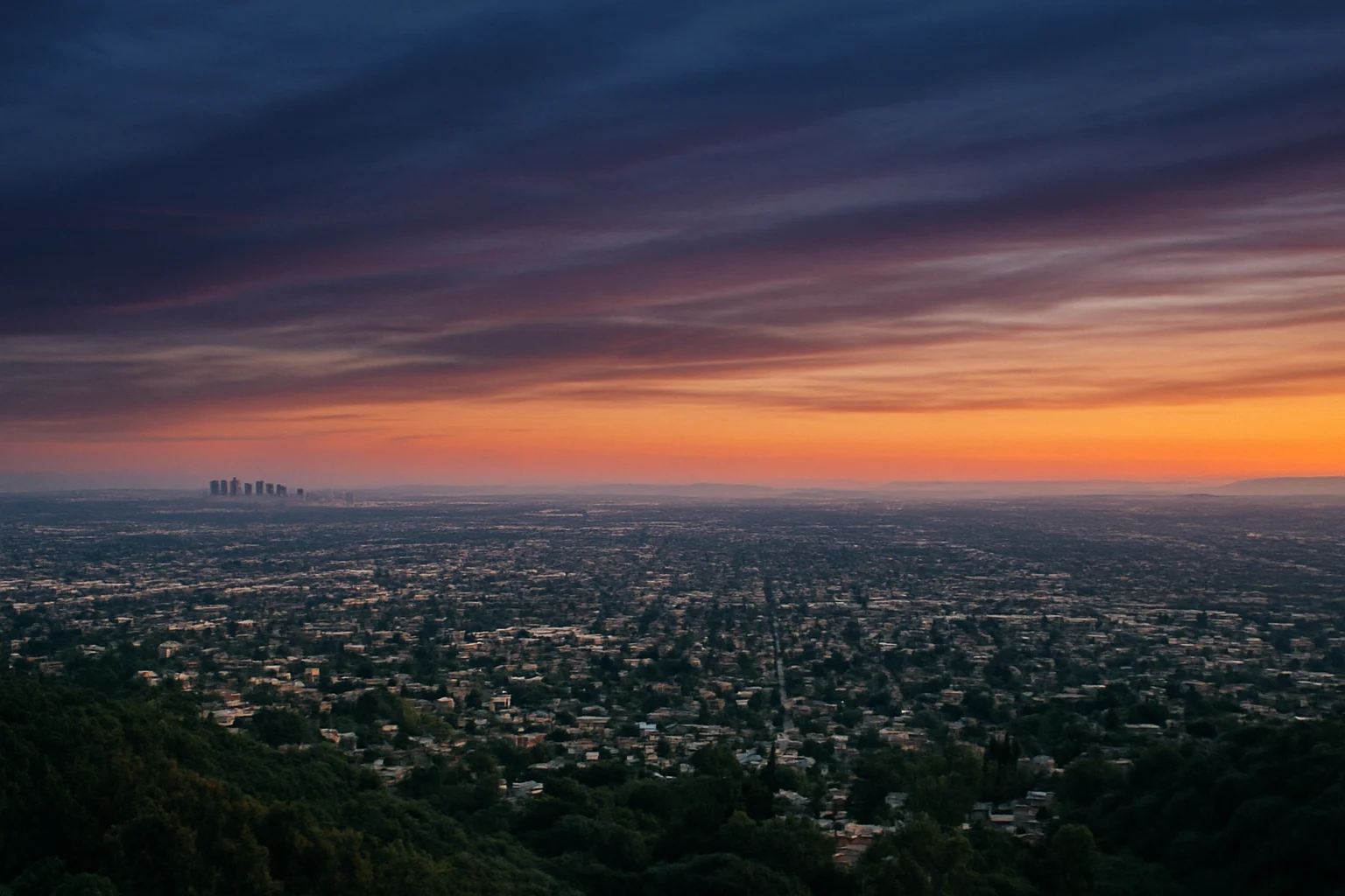 Rosemead, CA skyline