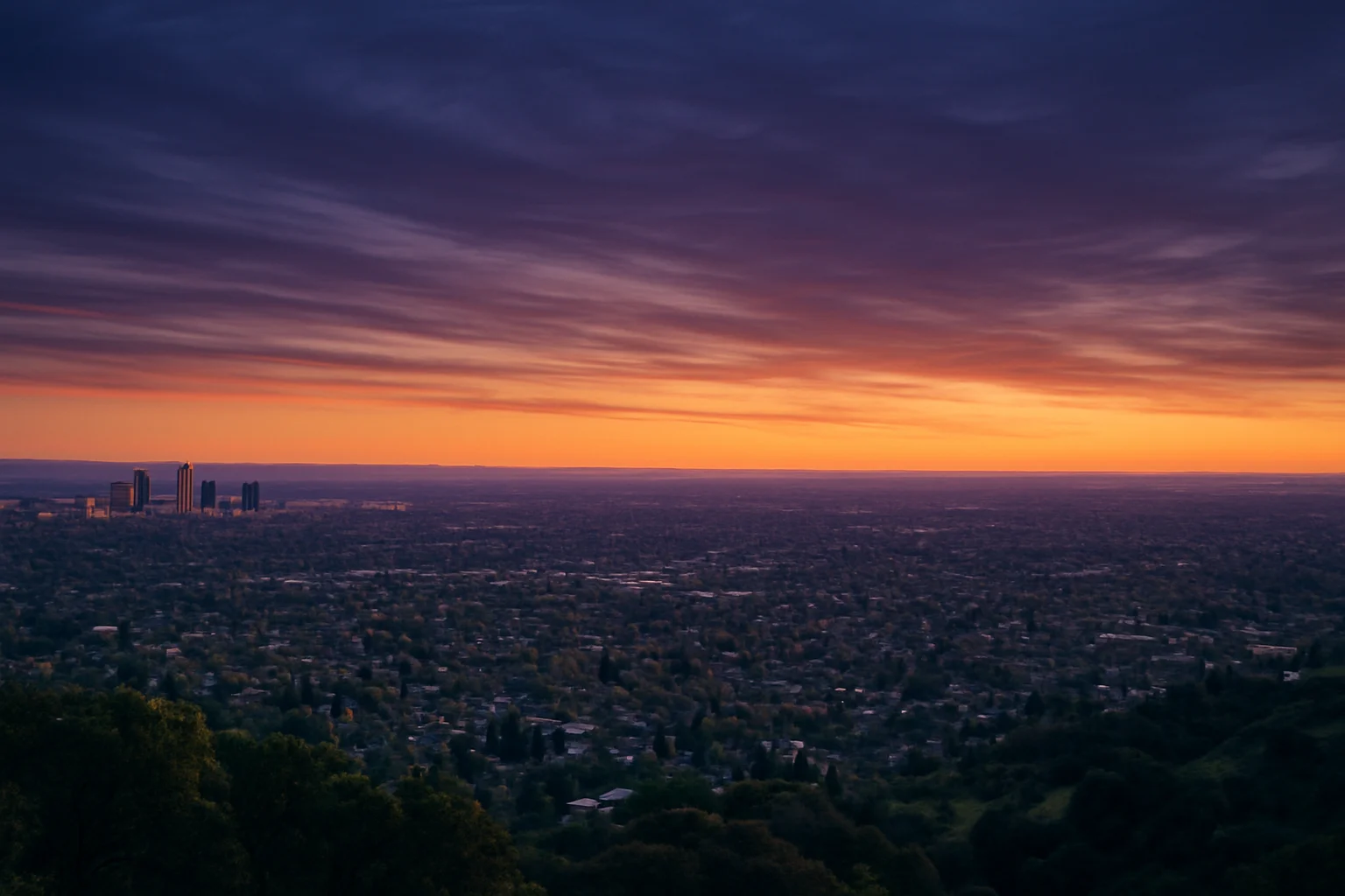 Sacramento, CA skyline