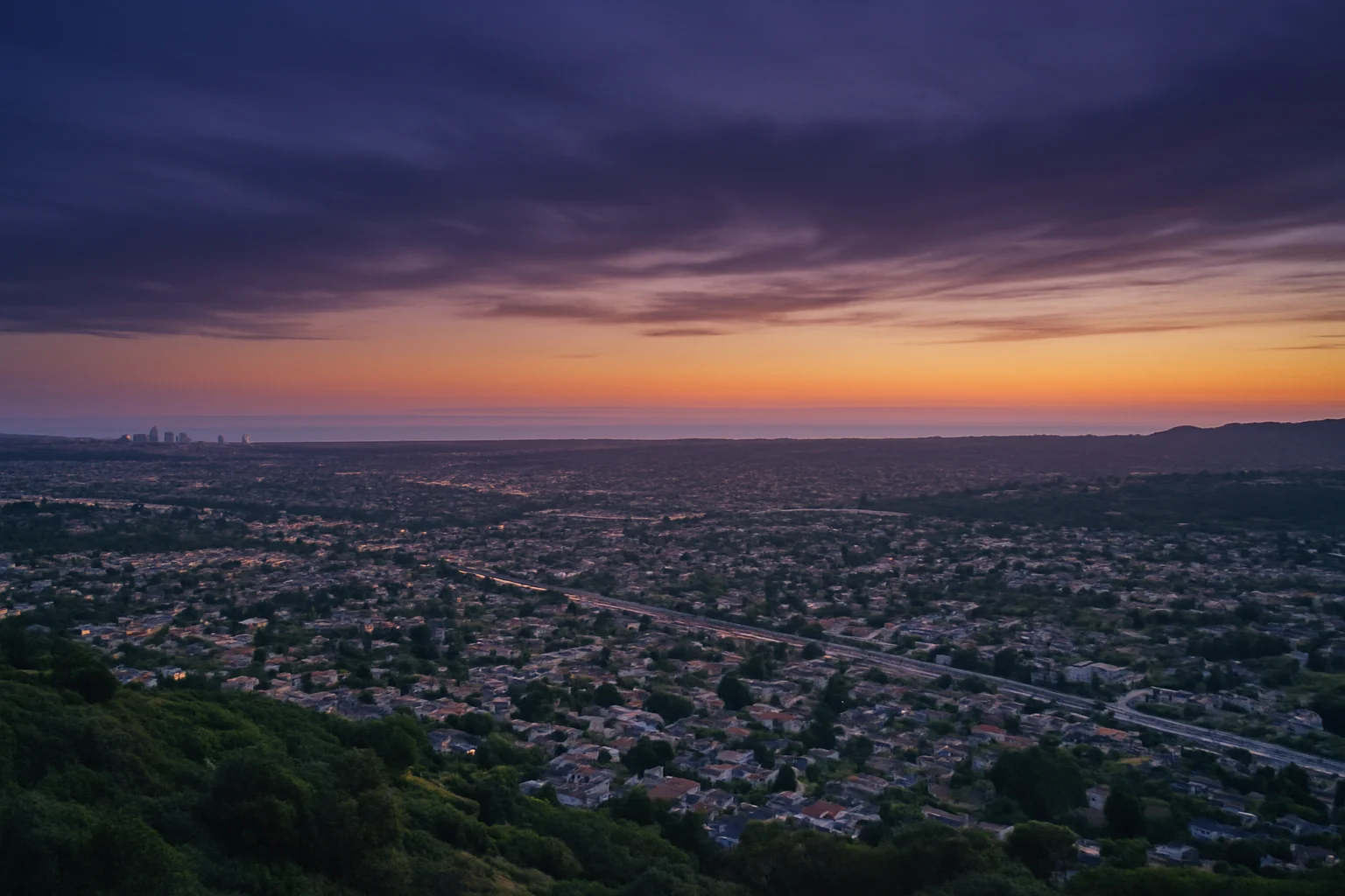 San Clemente, CA skyline