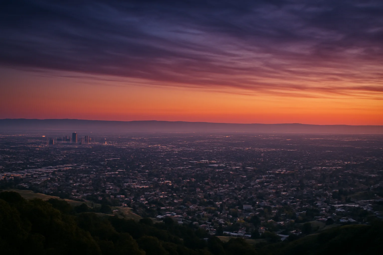 San Jose, CA skyline