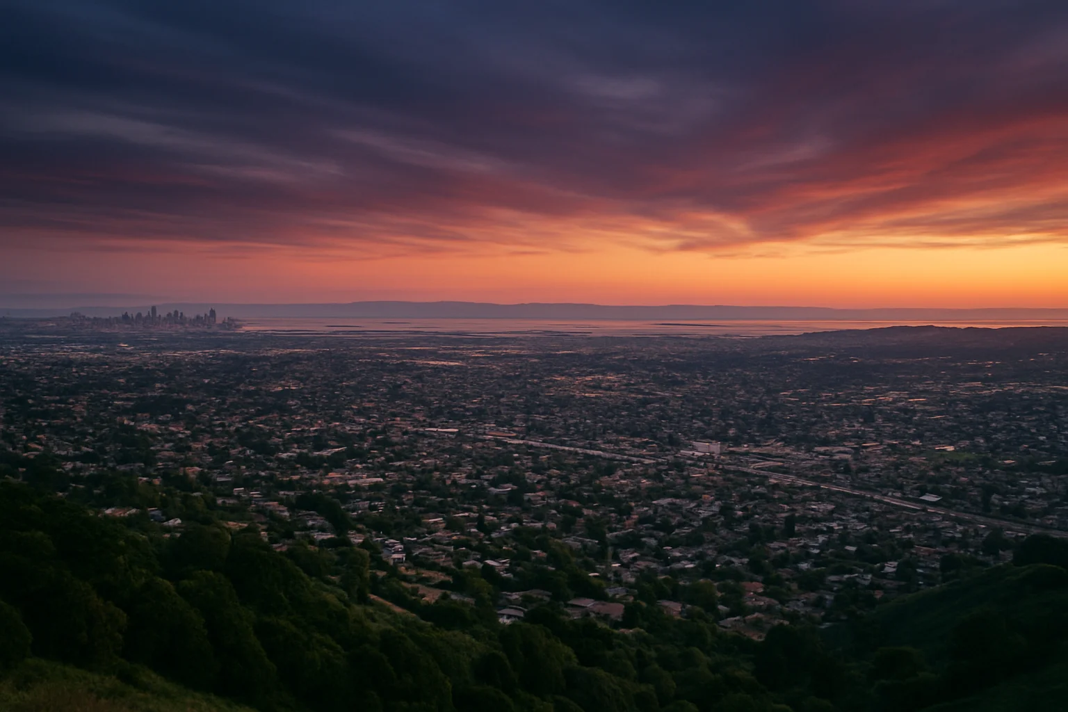 San Mateo, CA skyline