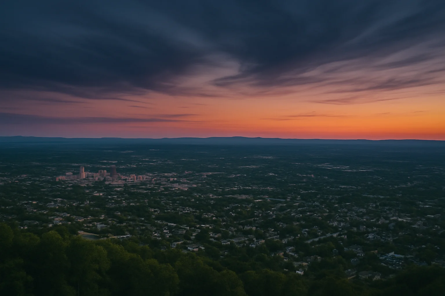 Saratoga Springs, NY skyline