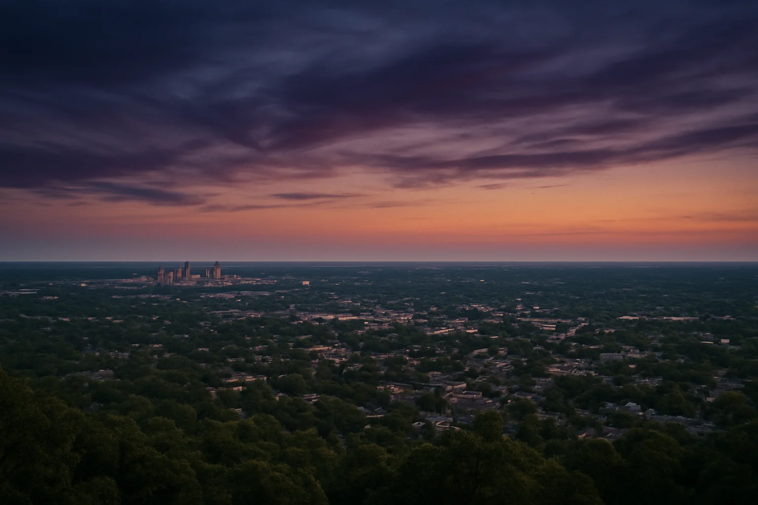 Savannah, GA skyline