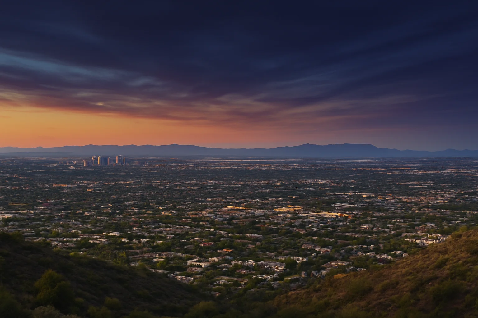 Scottsdale, AZ skyline