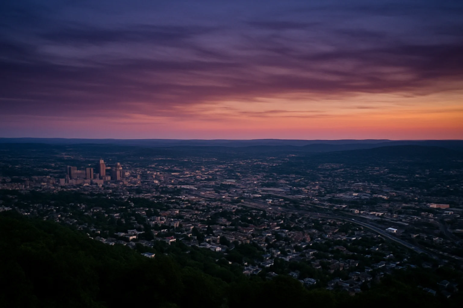 Scranton, PA skyline