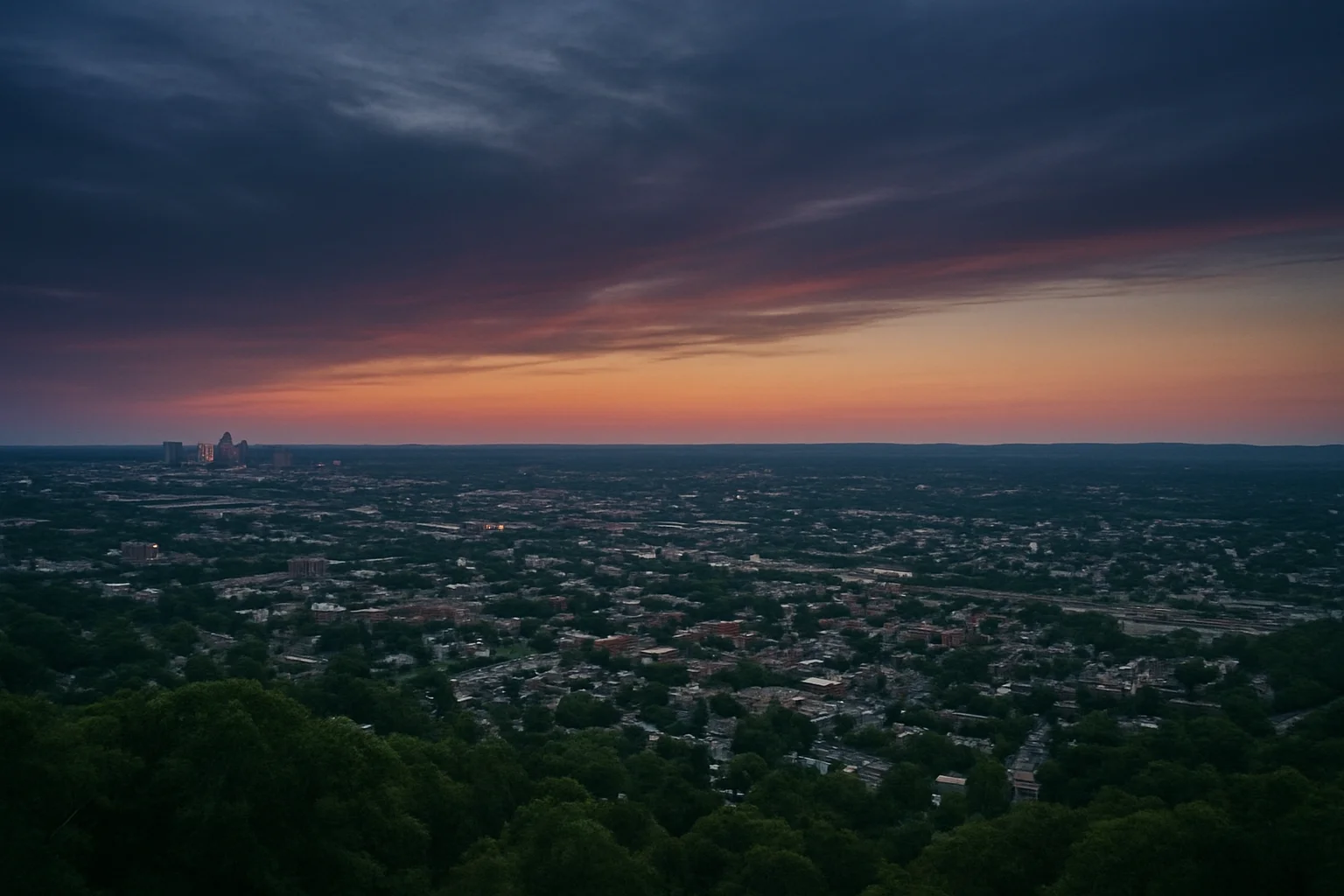 Silver Spring, MD skyline