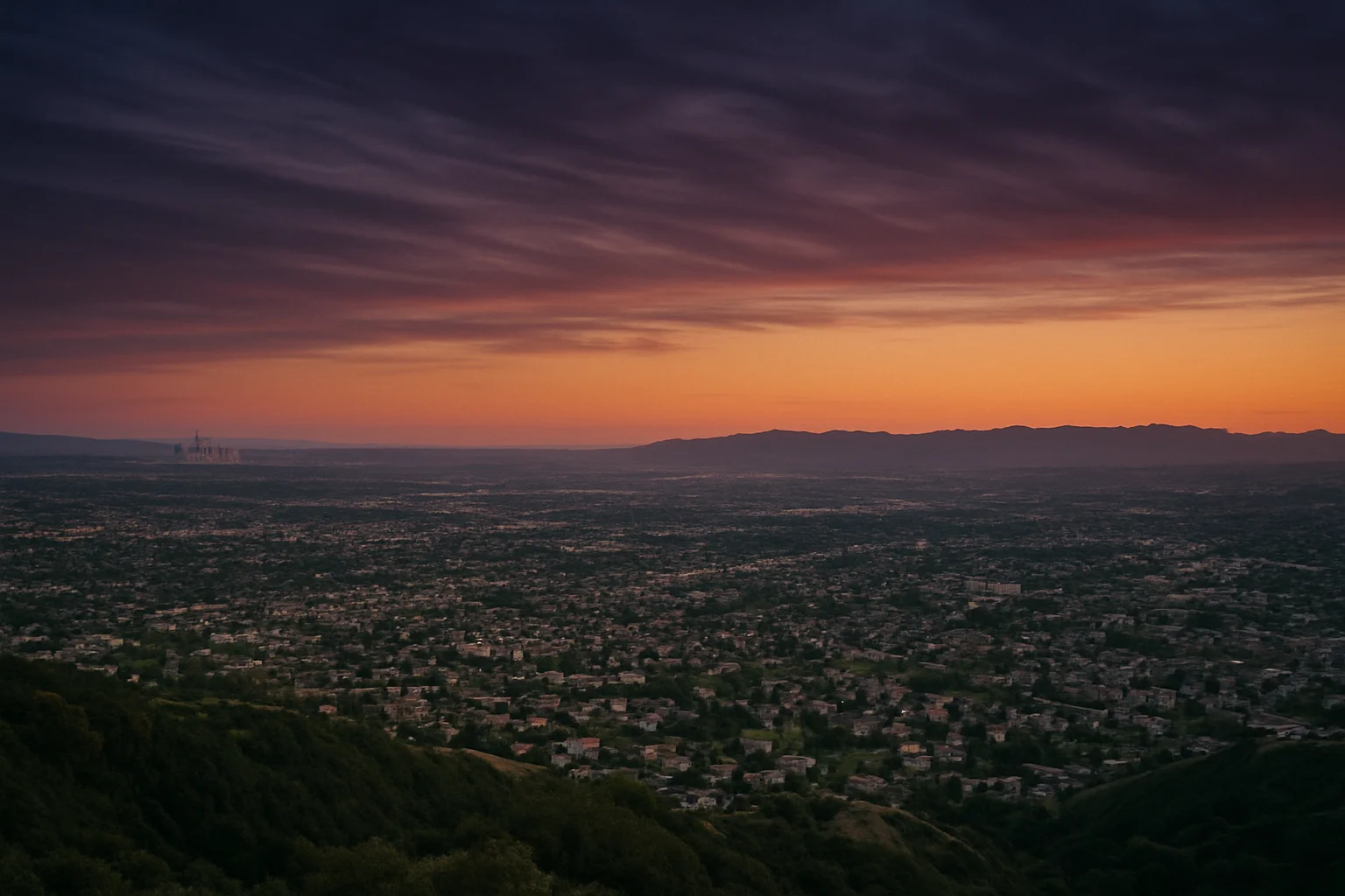 Simi Valley, CA skyline