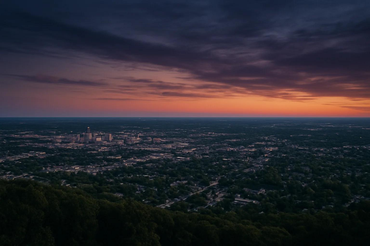 South Bend, IN skyline