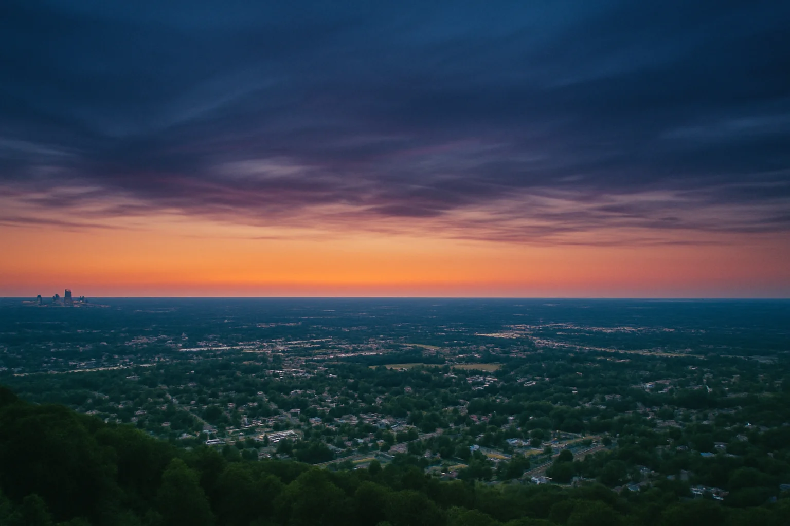 South Lyon, MI skyline