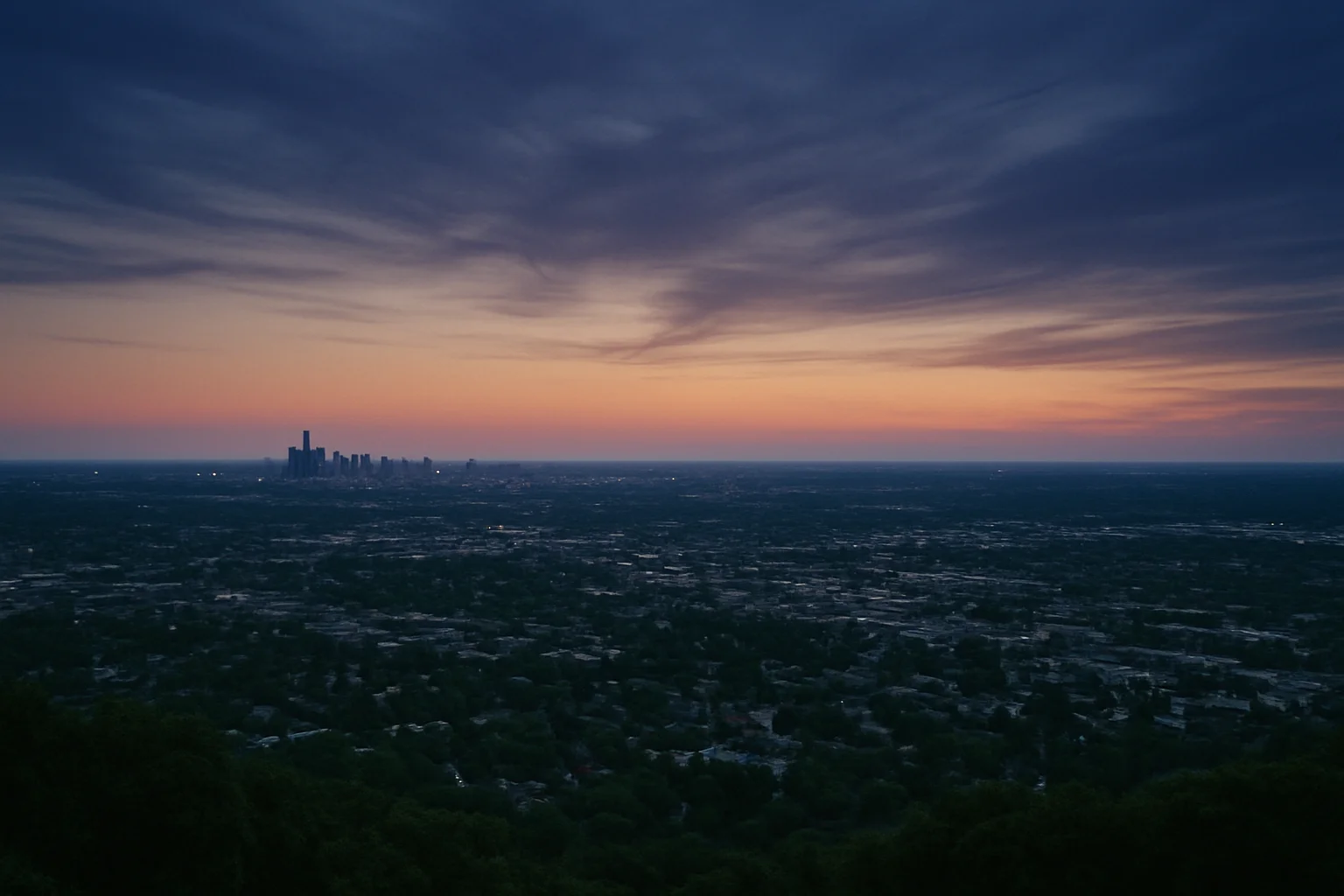 Southfield, MI skyline