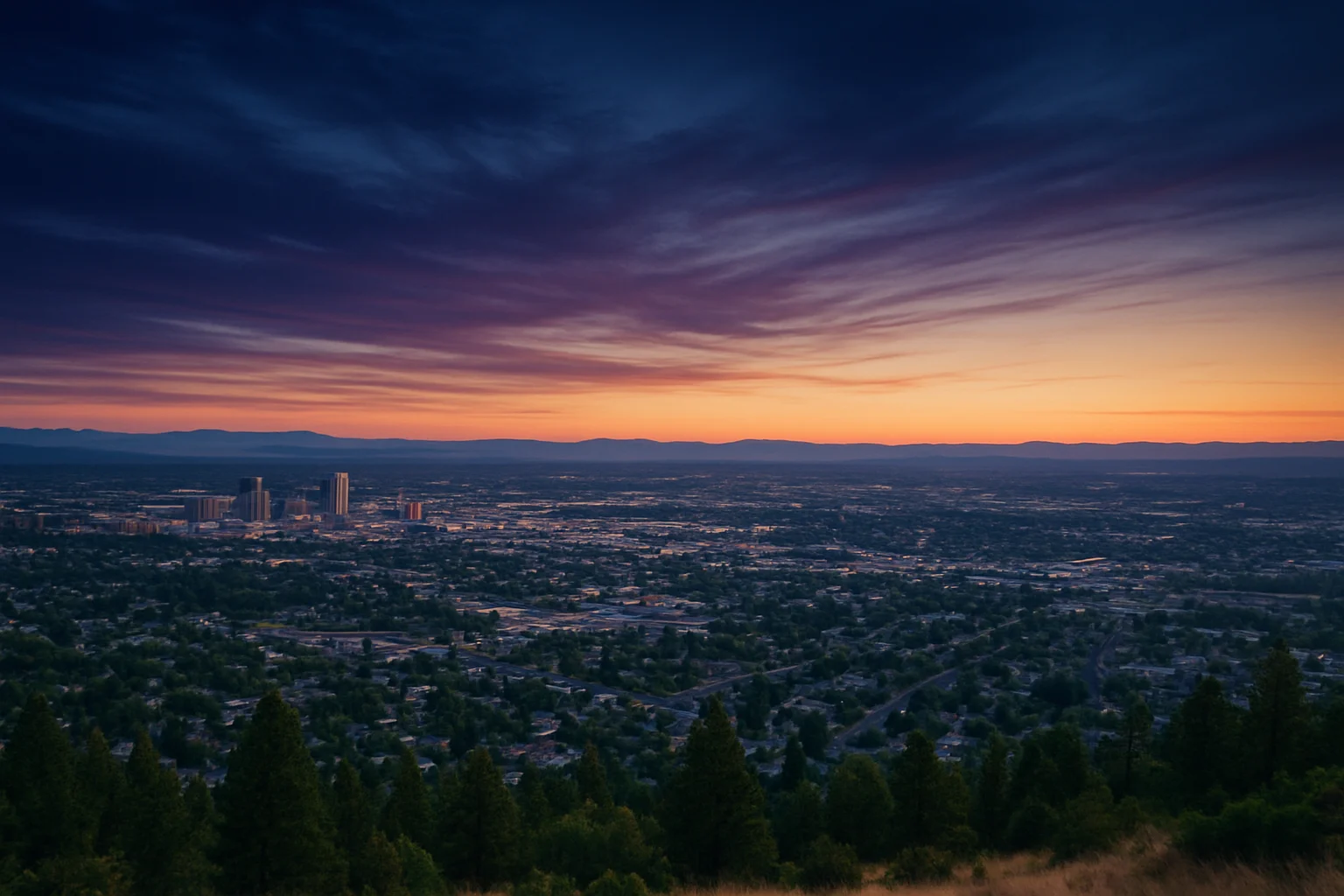 Spokane, WA skyline