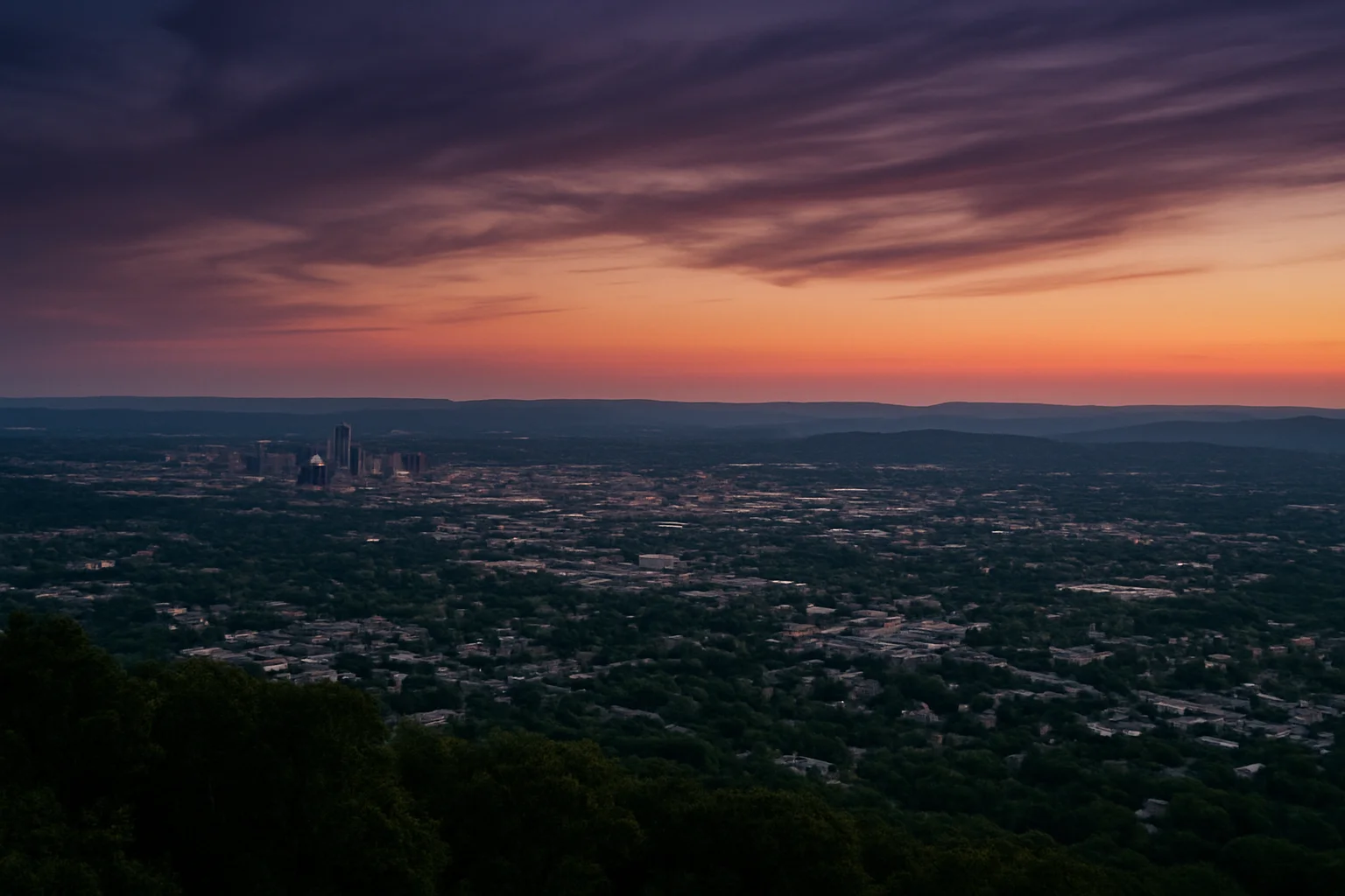 Springdale, AR skyline