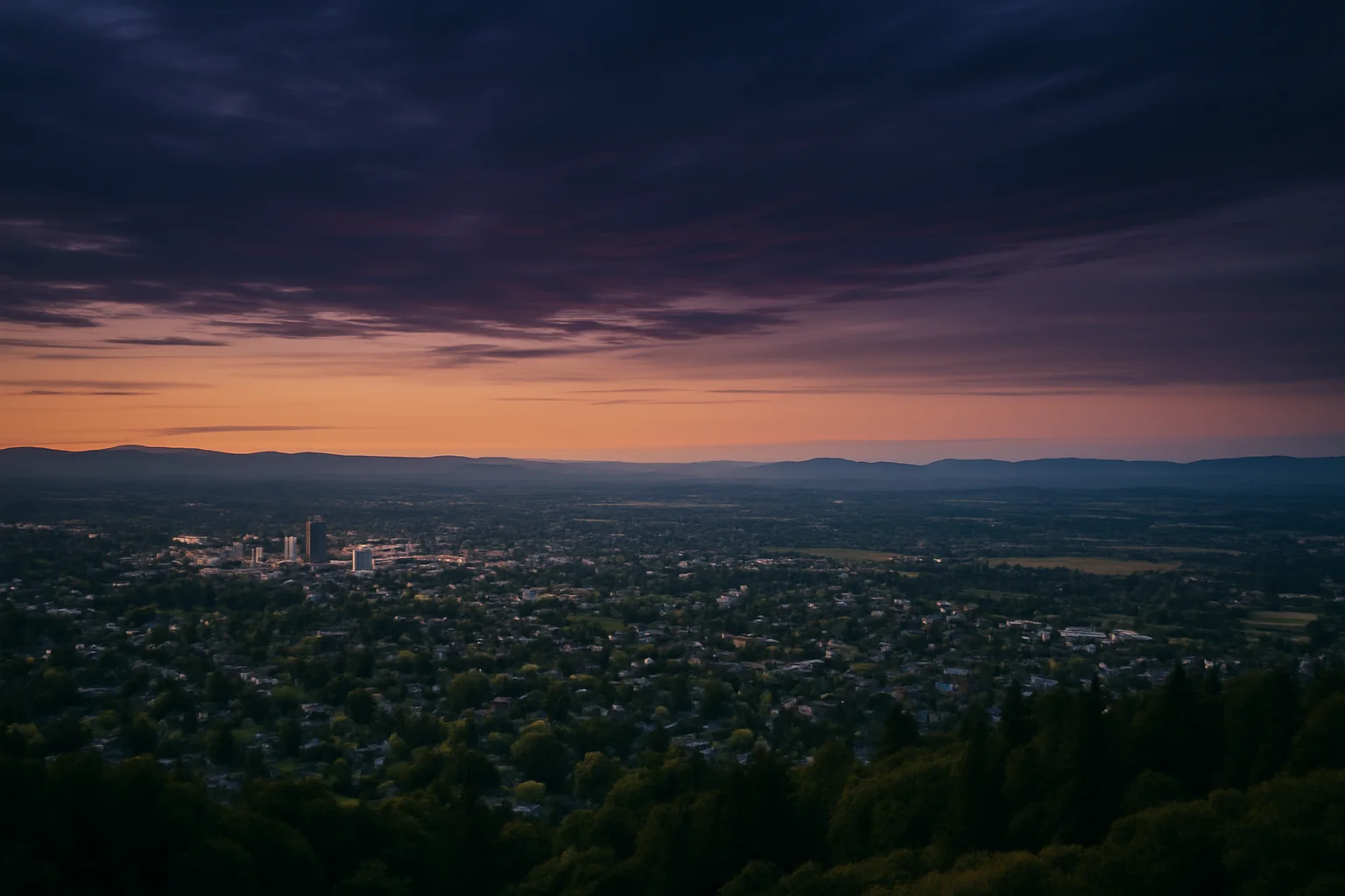 Springfield, OR skyline
