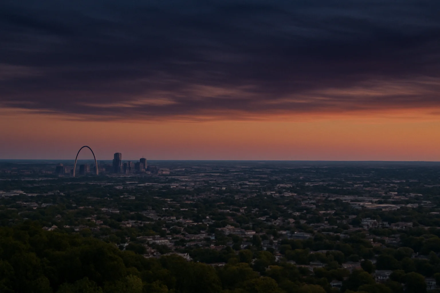 St. Louis, MO skyline