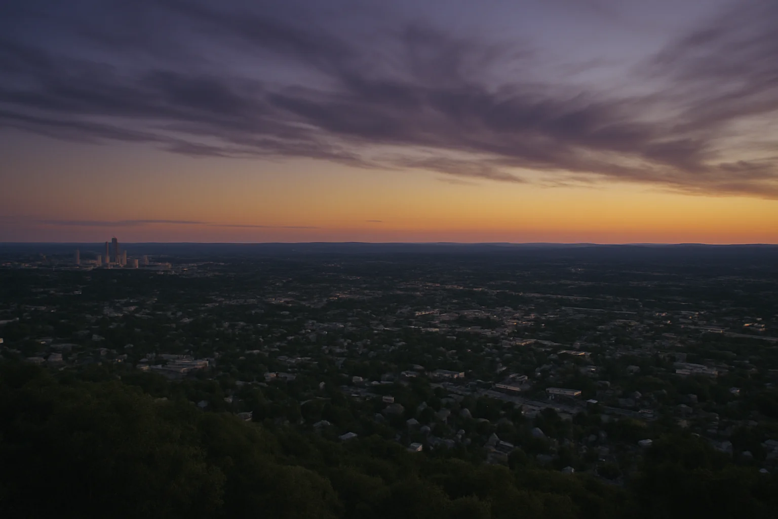 Stamford, CT skyline