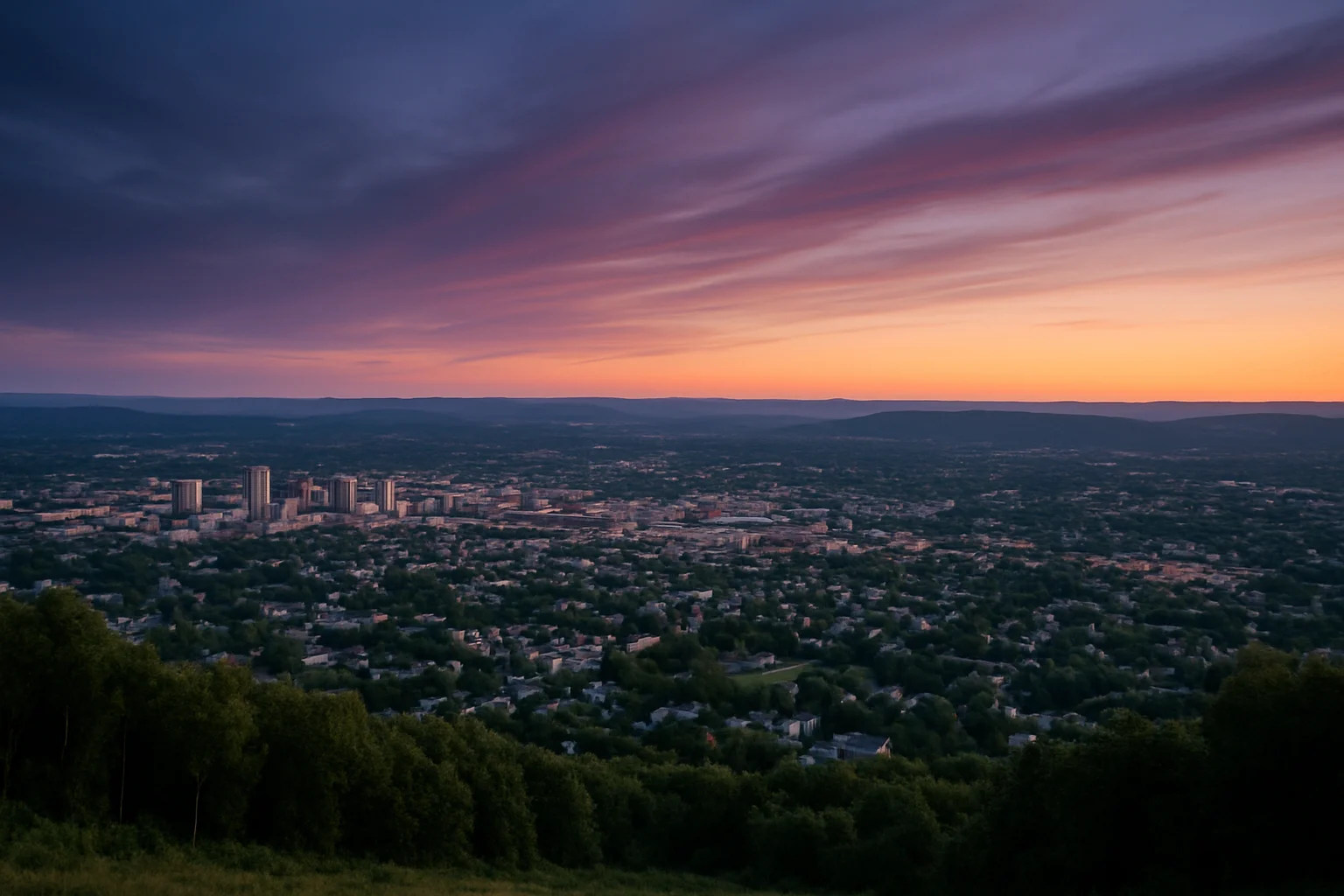 State College, PA skyline