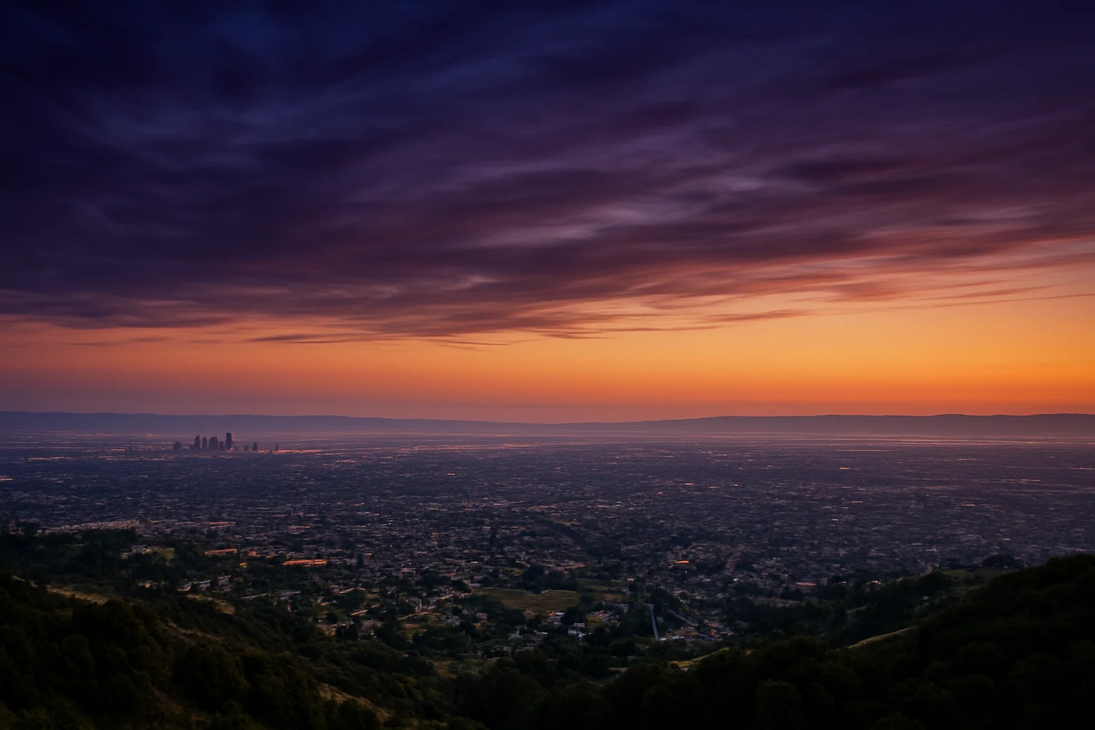 Sunnyvale, CA skyline