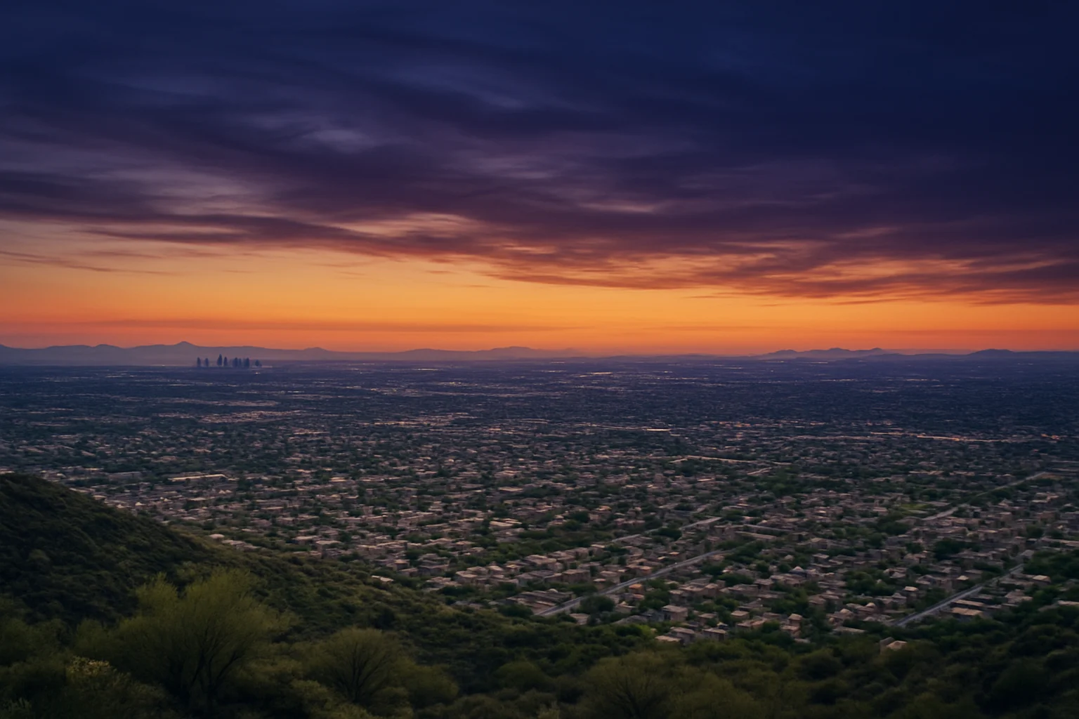 Surprise, AZ skyline