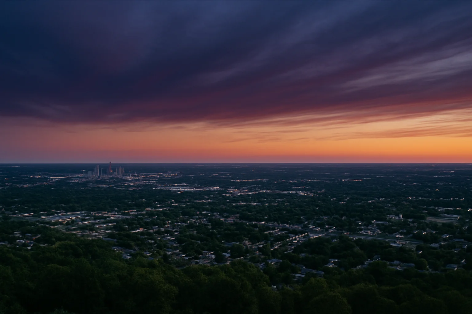 Terre Haute, IN skyline