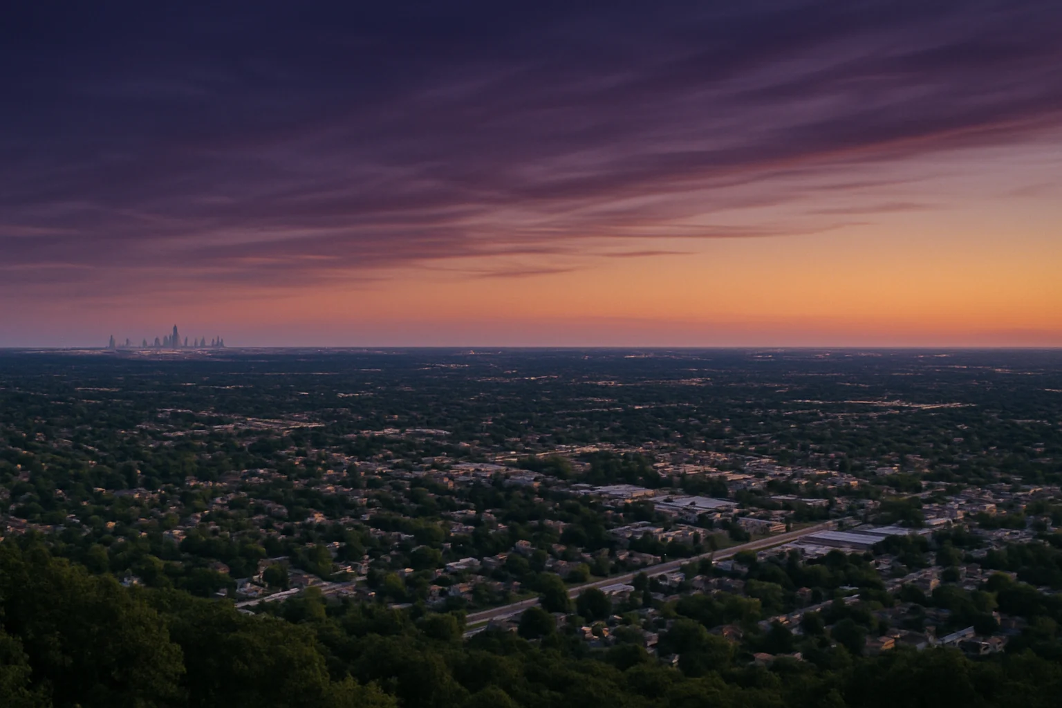 Tinley Park, IL skyline