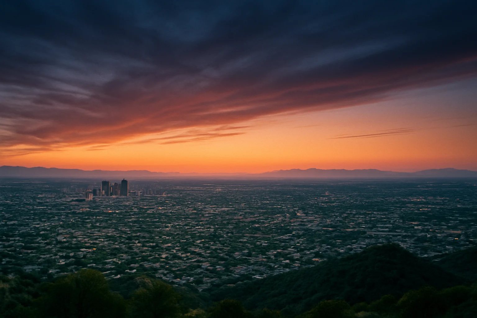 Tucson, AZ skyline