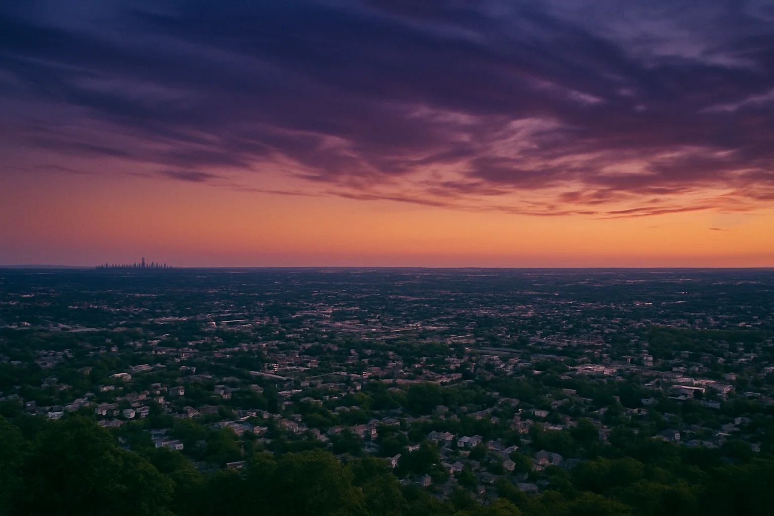 Twin Rivers, NJ skyline