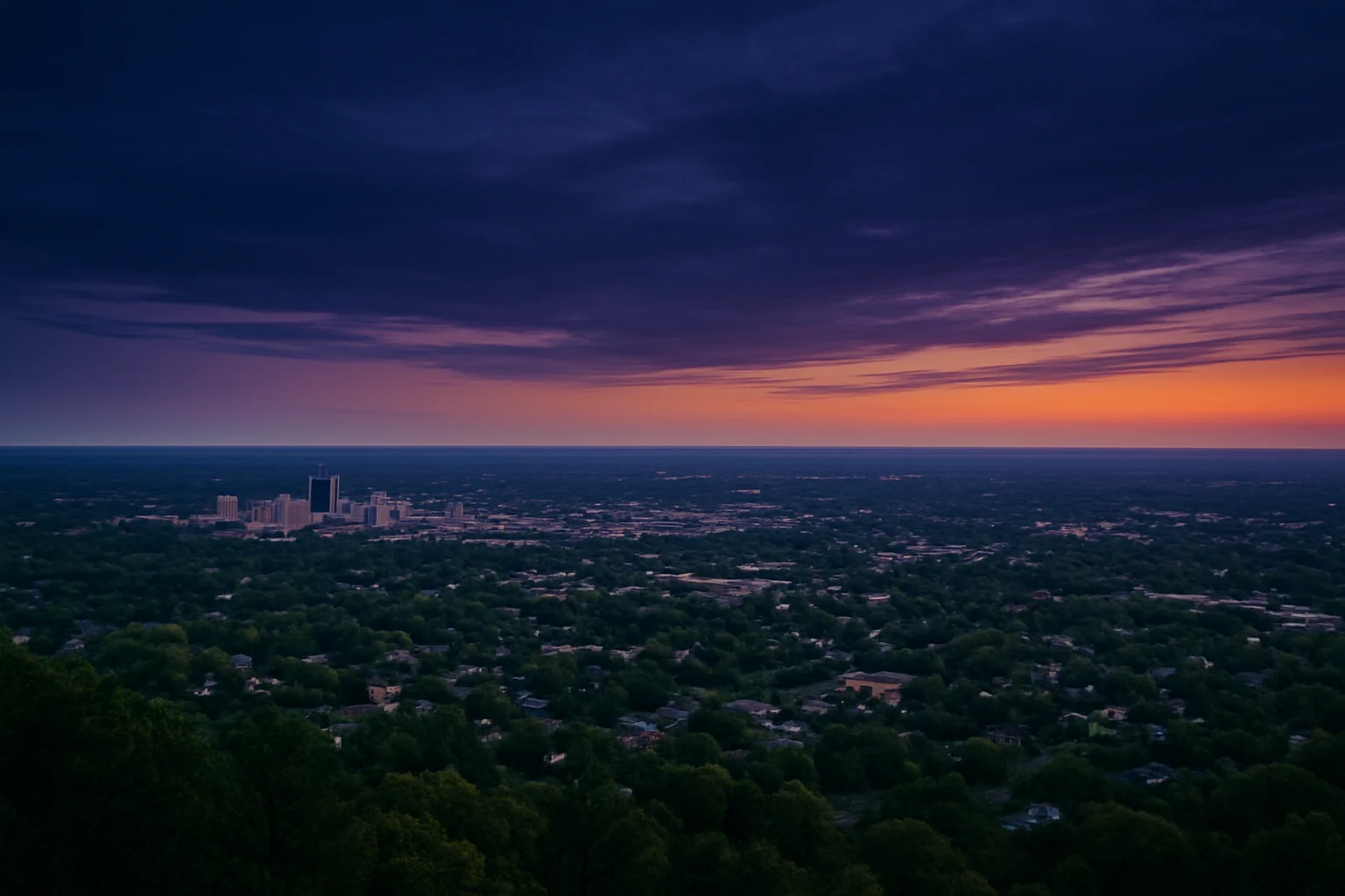 Valdosta, GA skyline