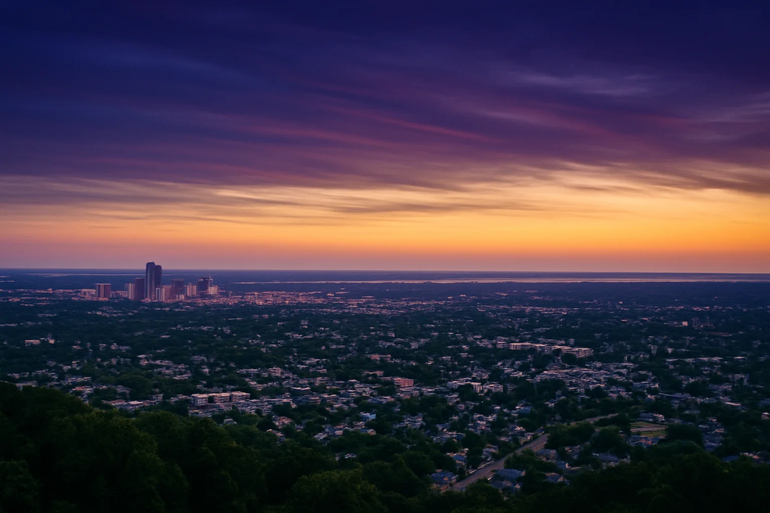 Virginia Beach, VA skyline