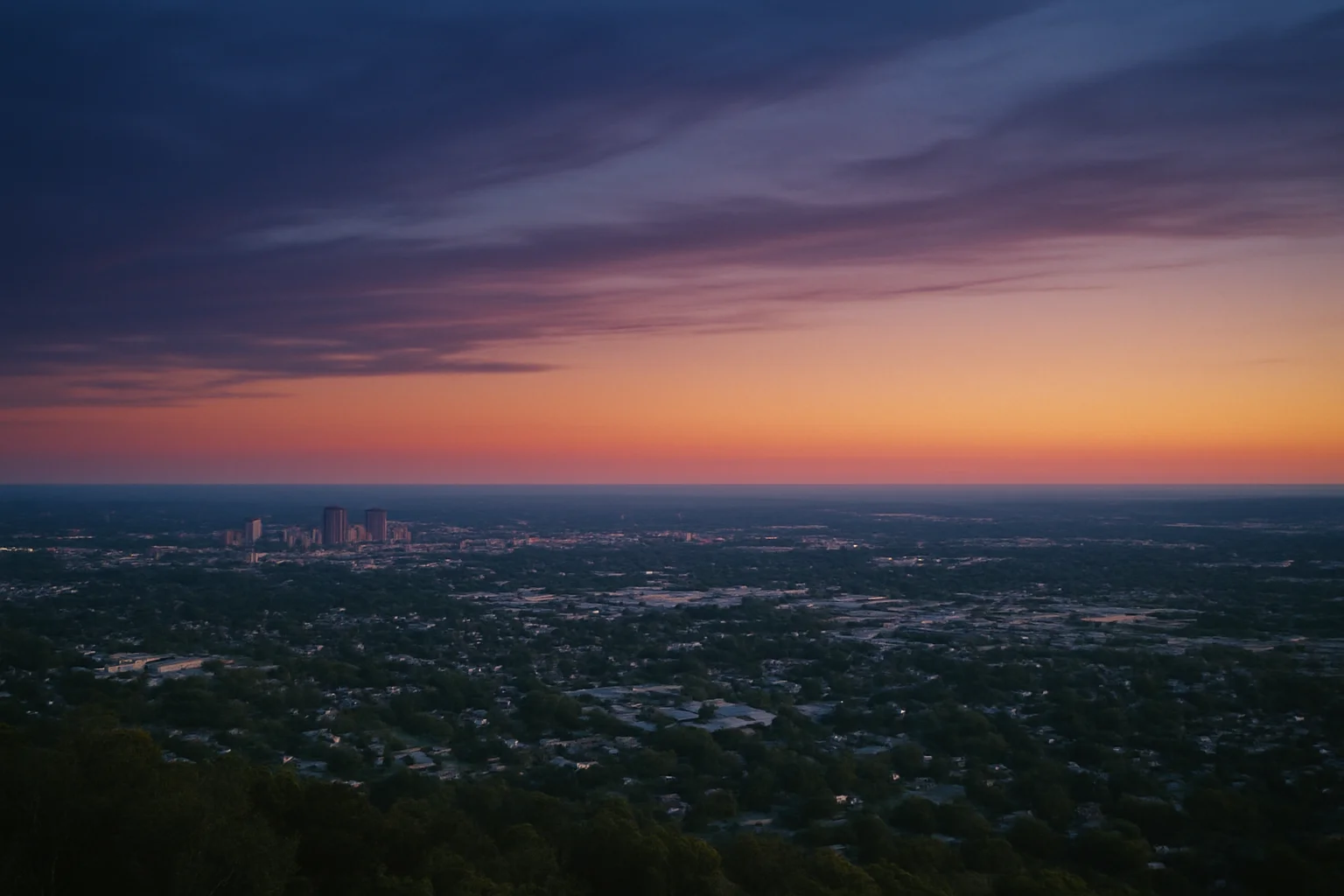 Warner Robins, GA skyline
